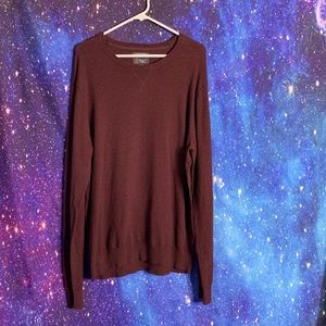 NWT-Wallin Bros- Burgundy  Sweater size xsmall
